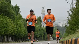 Душанбе вновь принял международный полумарафон One Run - видео