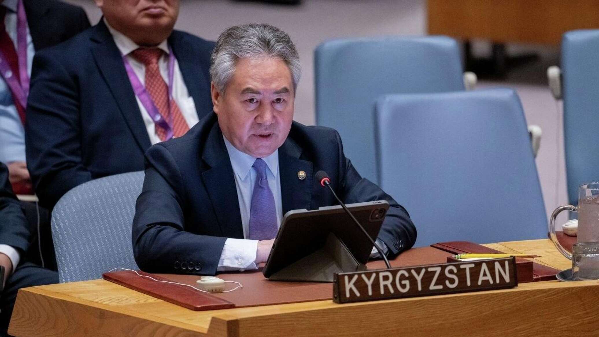 Кыргызстан хочет привнести в Совбез ООН голос, способный строить мосты, — Кулубаев