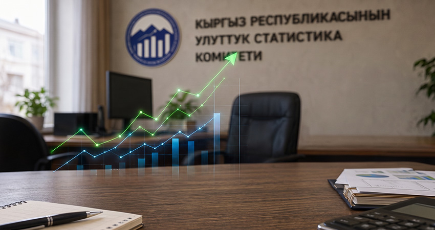 Экономика Кыргызстана ускорилась. ВВП страны вырос почти на 12 процентов