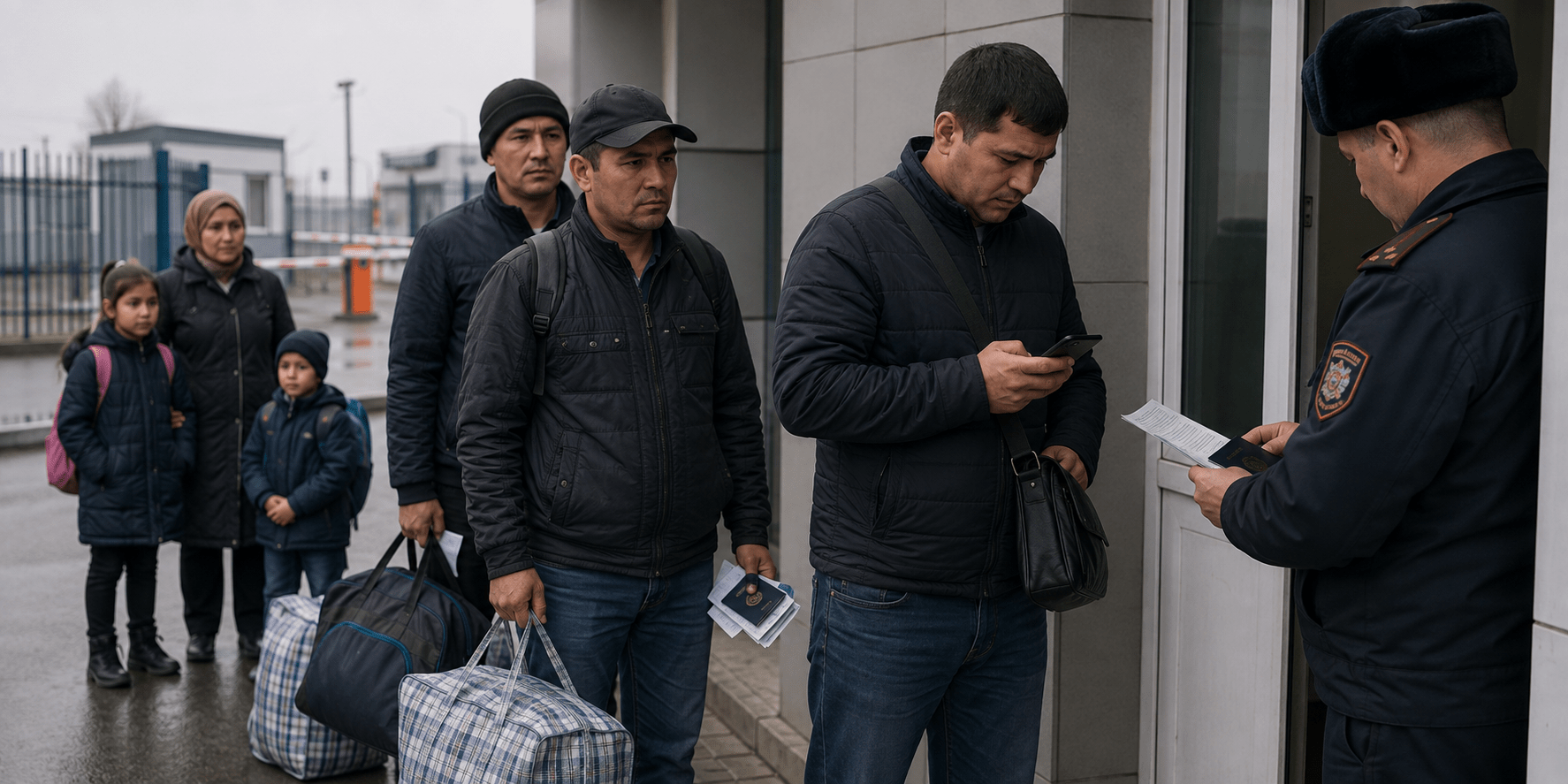 Russia Migration Rules Tighten as Central Asian Work Entries Fall