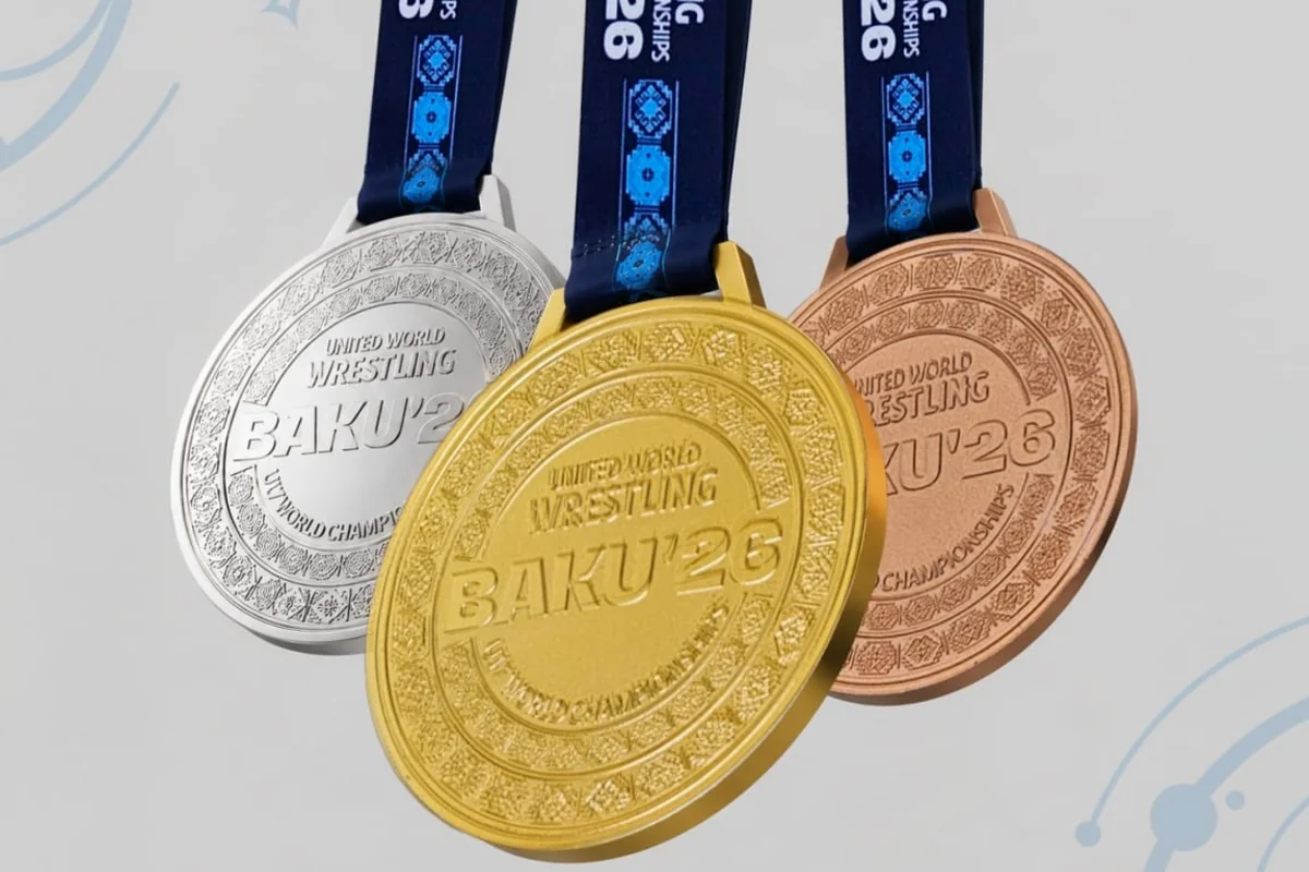 Представлены медали чемпионата мира U-17 по борьбе, который пройдет в Баку