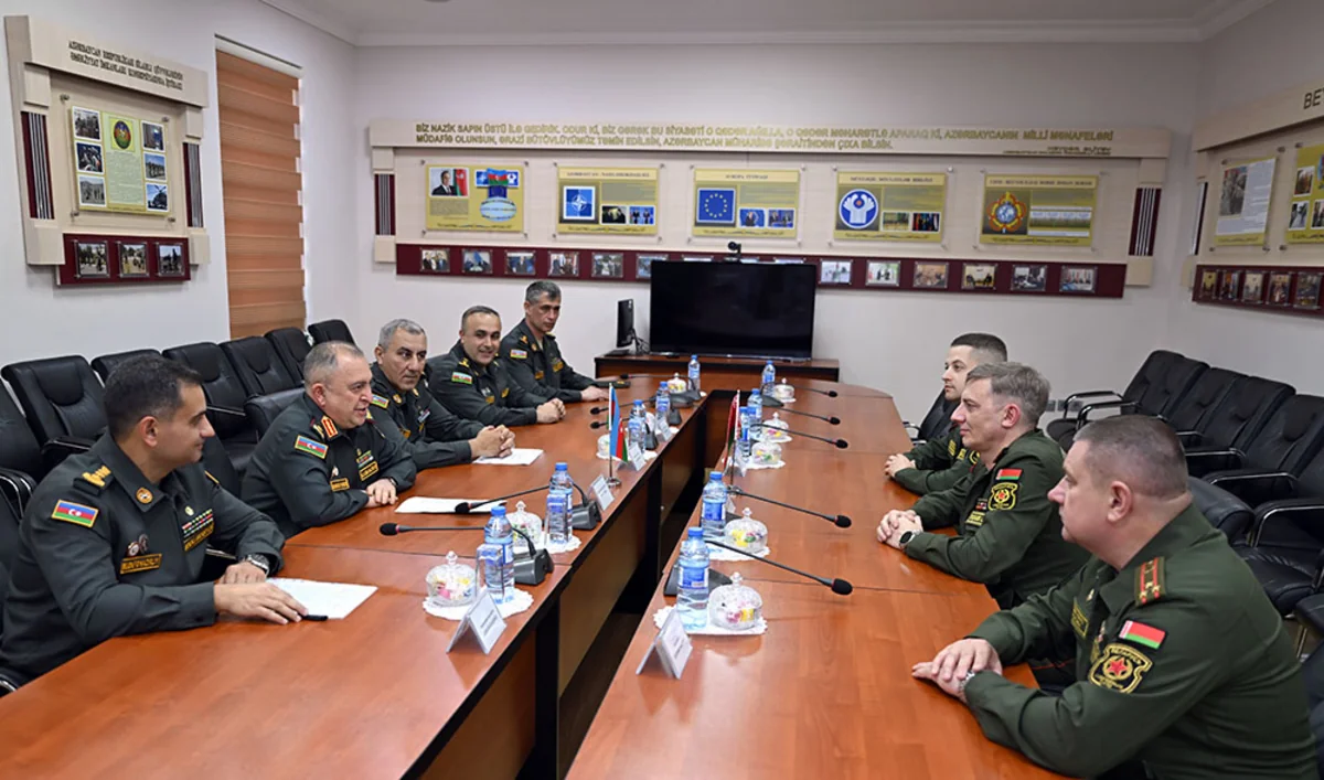 Военные юристы Азербайджана и Беларуси провели обмен опытом