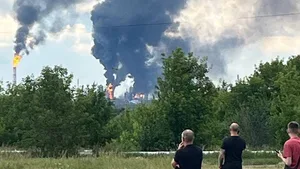 Атакован Омский НПЗ - важный поставщик топлива для Кыргызстана