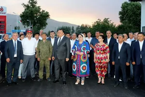 В Гиссаре открыли обновленную дорогу «Чимтеппа – Шарора – Гиссар»