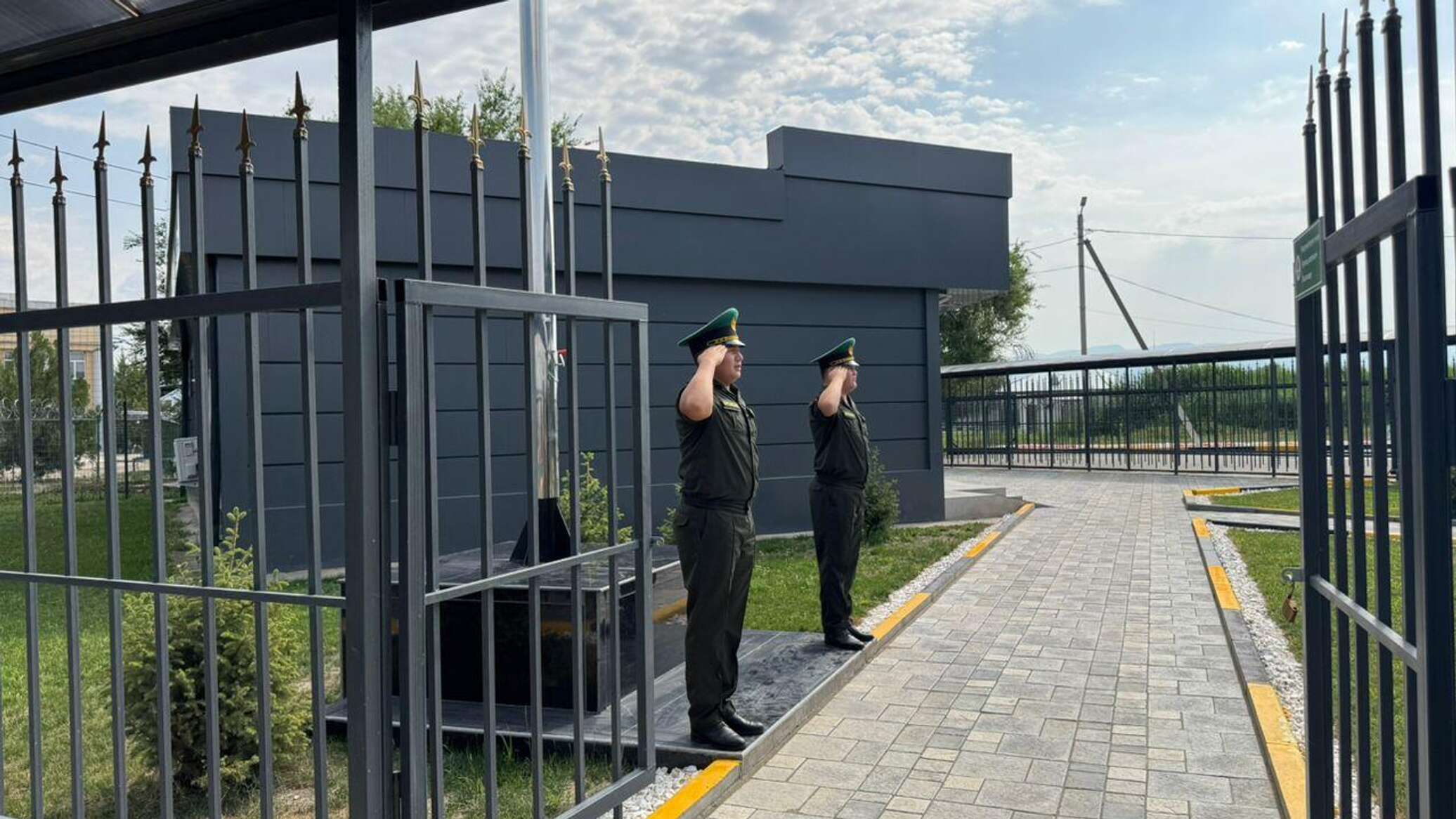 КПП "Чон-Капка" на границе с Казахстаном реконструировали — потратили 70 млн сомов