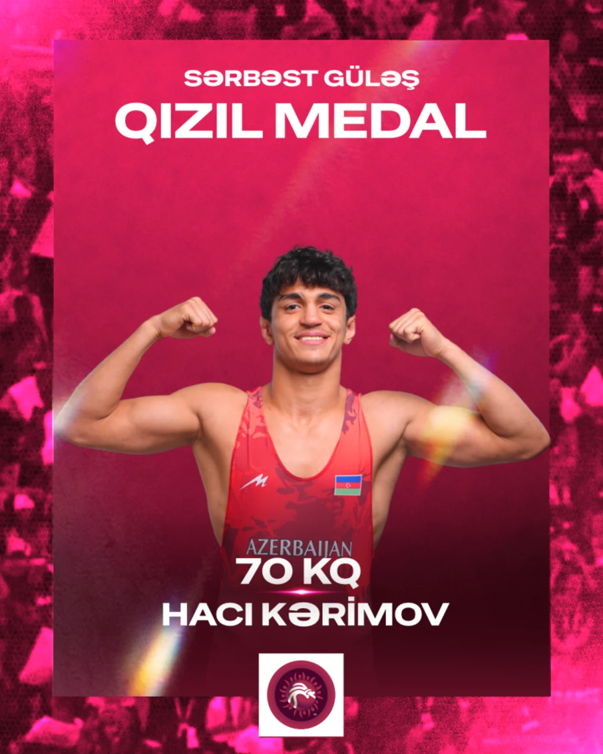 Азербайджанский борец Гаджи Керимов стал чемпионом Европы U-20
