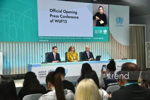 Началась официальная пресс-конференция, посвящeнная открытию WUF13 (ФОТО)