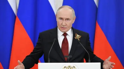 Значение 9 мая, переговорщик от ЕС и конец украинского конфликта: главное из речи Путина