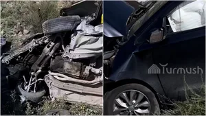 В Нарыне столкнулись два авто: Есть пострадавшие