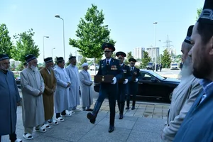 В Душанбе состоялась церемония предания земле части праха национальных героев