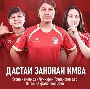Таджикский женский клуб впервые представит страну в Лиге чемпионов Азии