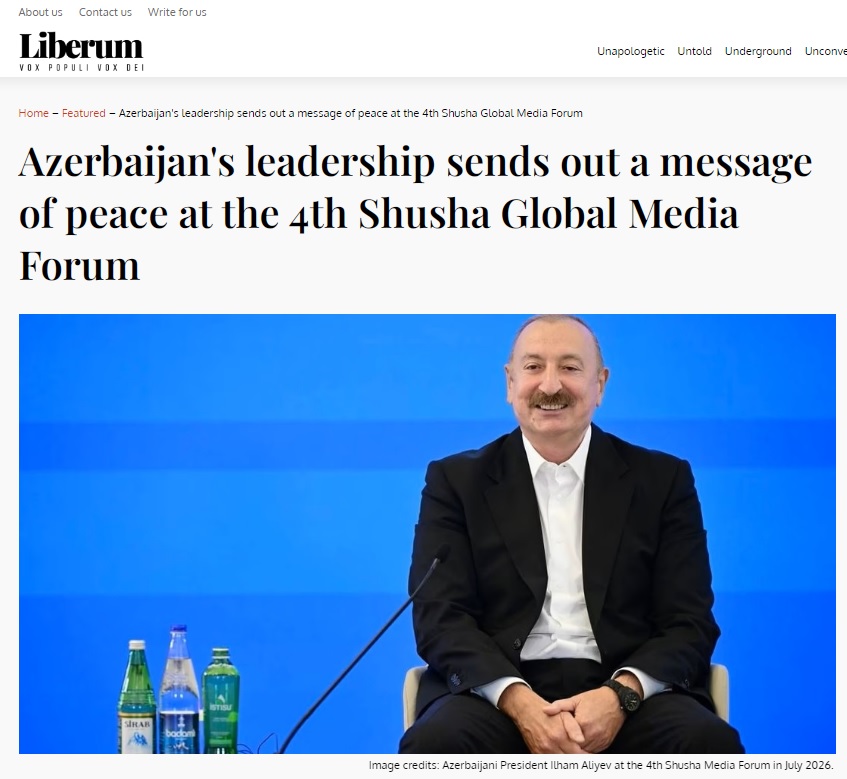 The Liberum о ключевых посланиях Президента Ильхама Алиева в Шуше