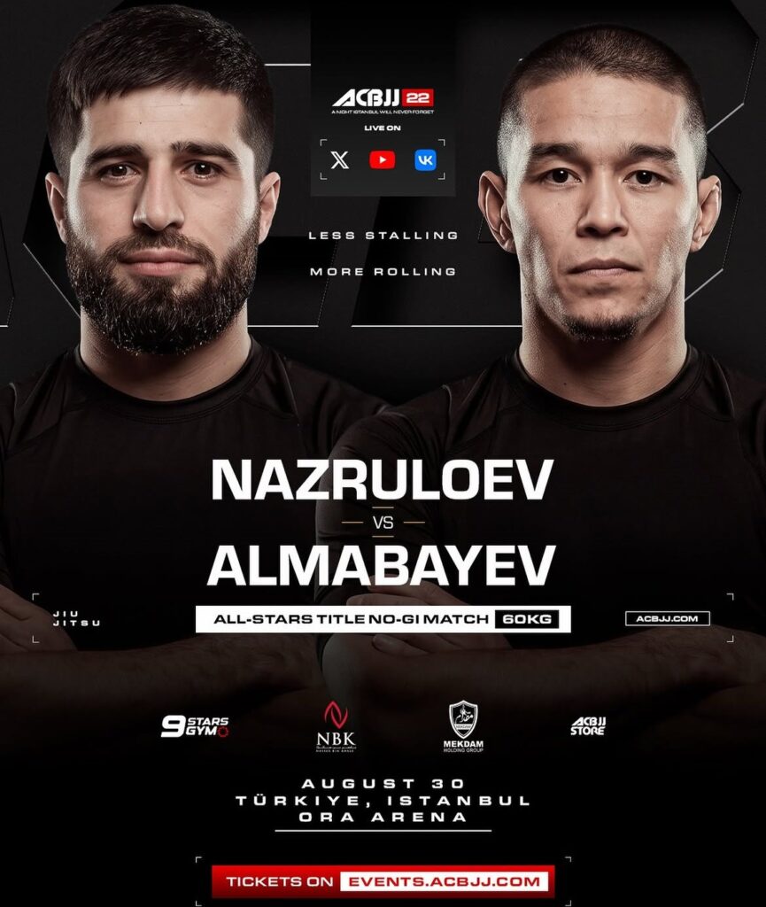 Таджикский боец Халим Назрулоев проведет титульный поединок в лиге ACBJJ