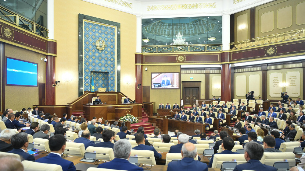 Совместное заседание палат Парламента пройдёт в Астане