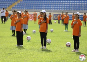 Более 300 девочек приняли участие в футбольном фестивале FIFA в Бохтаре