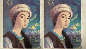 Фото — Календарь с легендой кыргызского кино Таттыбүбү Турсунбаевой, популярный в 1990-х годах