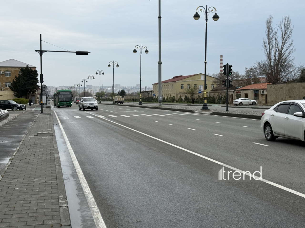 "Ulduz" metrostansiyası yaxınlığındakı yol bağlanır